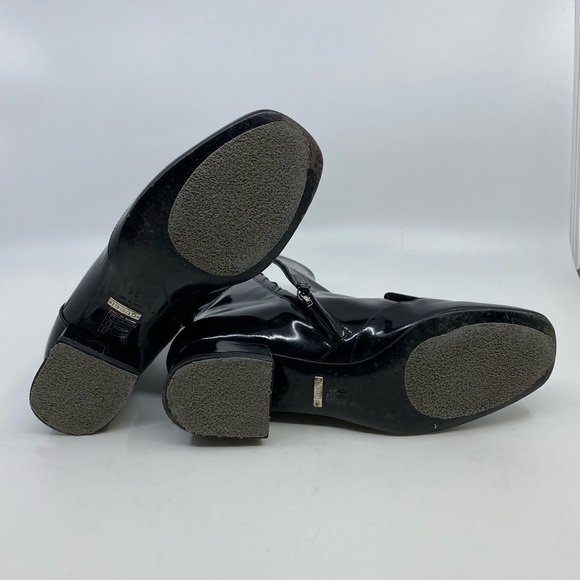 Gucci Patent Leather Horsebit Ankle Boots - Picture 8 of 8